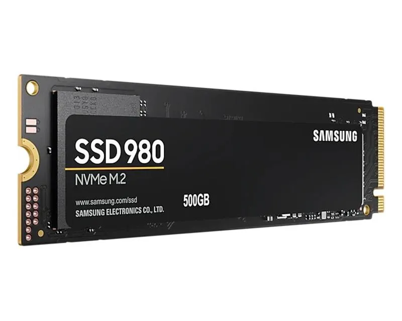 Накопичувач SSD  500GB Samsung 980 M.2 PCIe 3.0 x4 NVMe V-NAND MLC (MZ-V8V500BW) - мініатюра 4