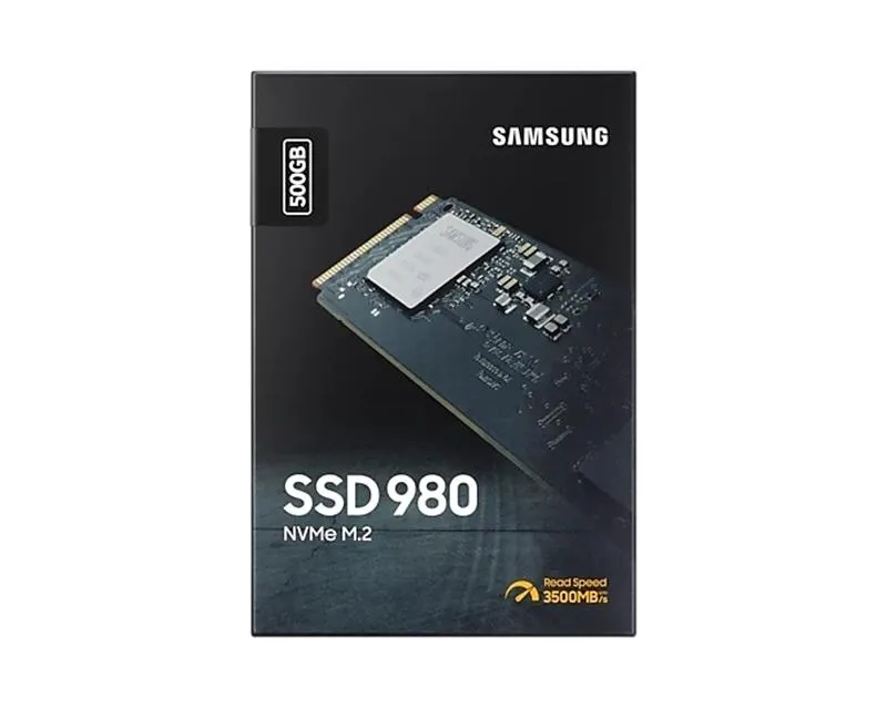 Накопичувач SSD  500GB Samsung 980 M.2 PCIe 3.0 x4 NVMe V-NAND MLC (MZ-V8V500BW) - мініатюра 5