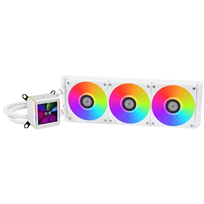 Система водяного охолодження Lian Li Galahad II LCD, 360 White (G89.GA2ALCD36W.00) - мініатюра 5
