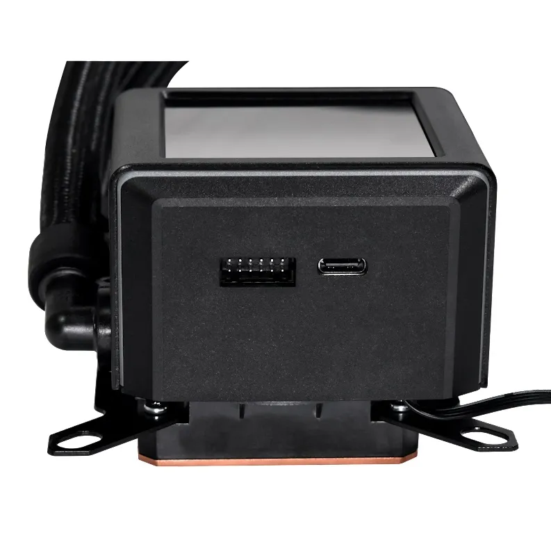 Система водяного охолодження Lian Li Galahad II LCD, 360 Black (G89.GA2ALCD36B.00) - мініатюра 6