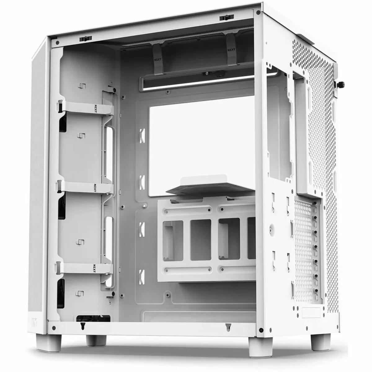 Корпус NZXT H6 Flow RGB White (CC-H61FW-R1) без БЖ - мініатюра 4