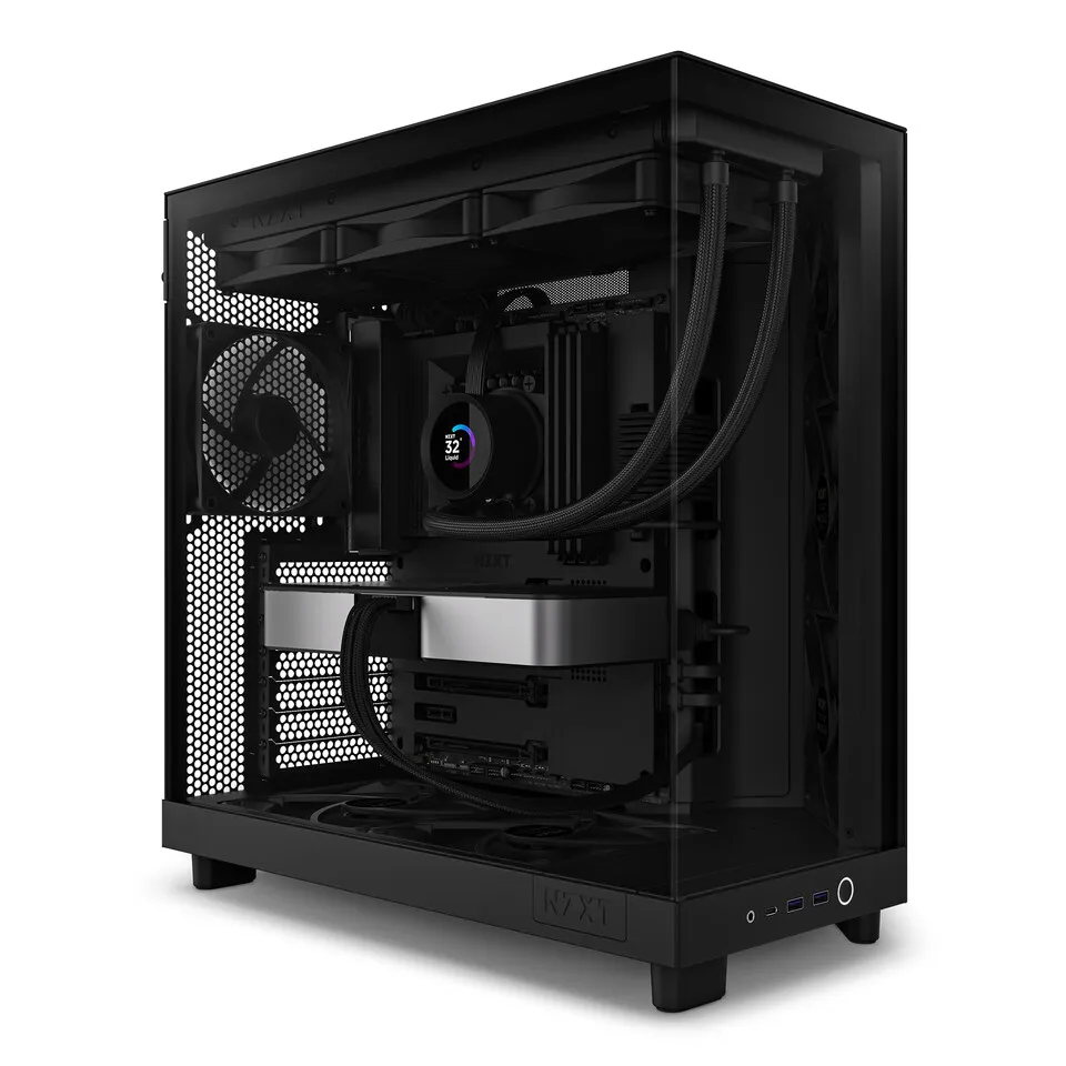 Корпус NZXT H6 Black (CC-H61FB-01) без БЖ - зображення 1