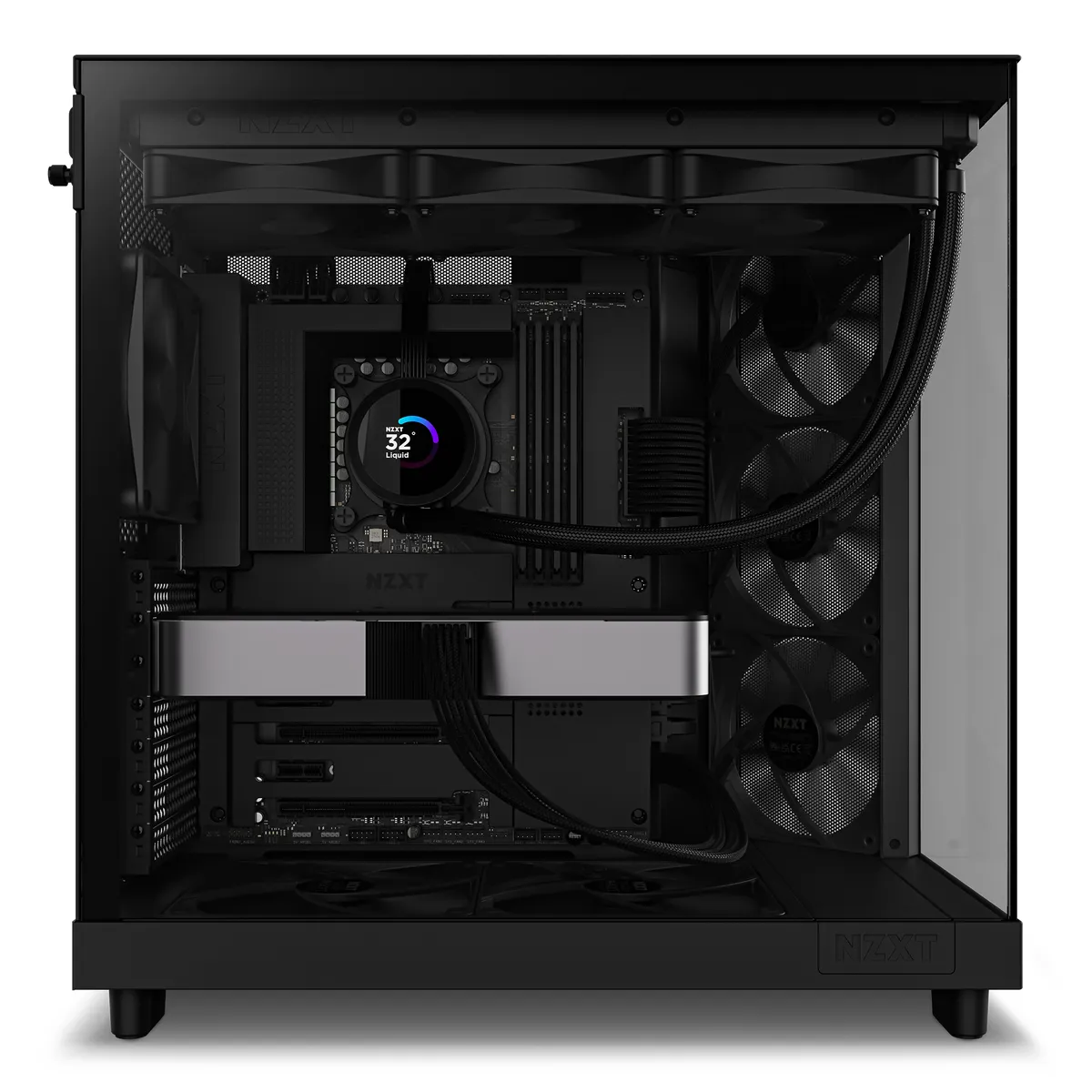 Корпус NZXT H6 Black (CC-H61FB-01) без БЖ - мініатюра 5