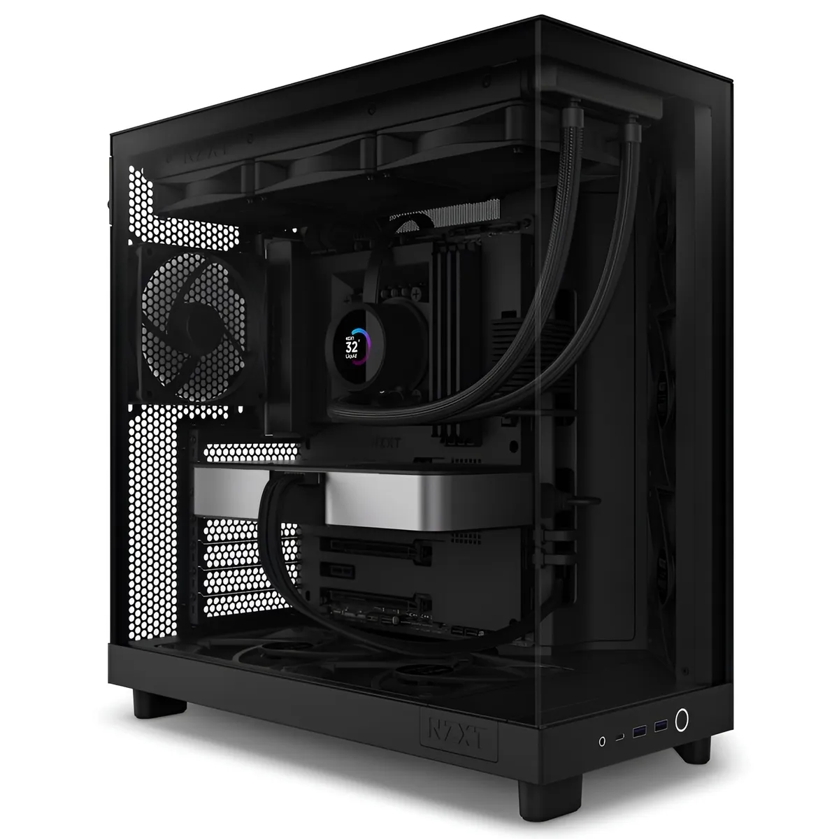 Корпус NZXT H6 Black (CC-H61FB-01) без БЖ - мініатюра 6