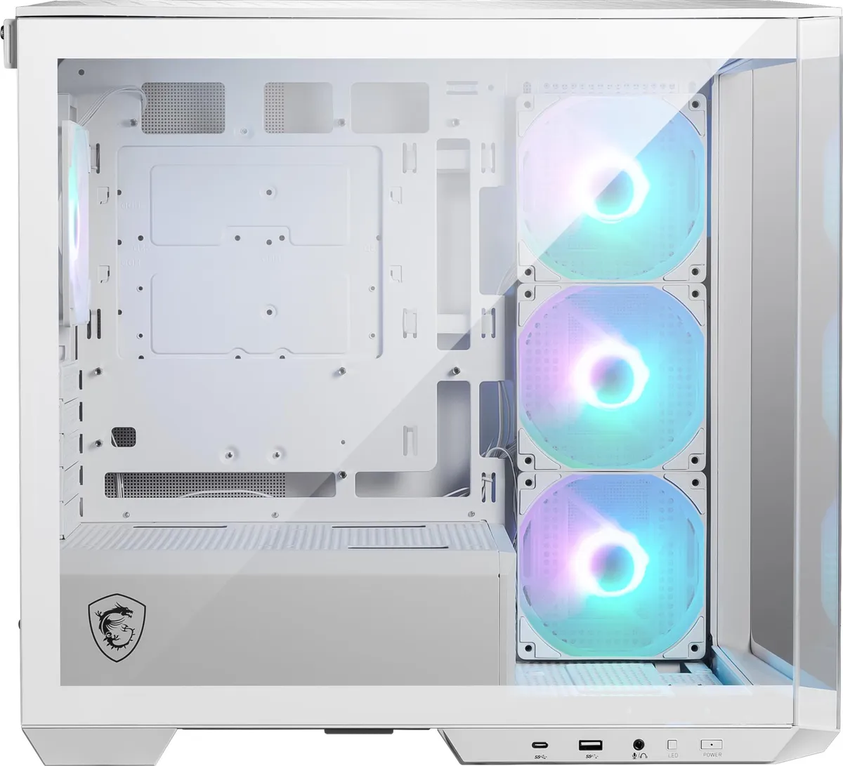 Корпус MSI MAG Pano M100R PZ White без БП - мініатюра 6