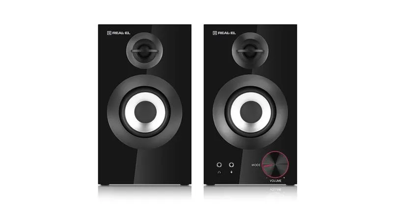 Акустична система REAL-EL S-420 Black - зображення 1