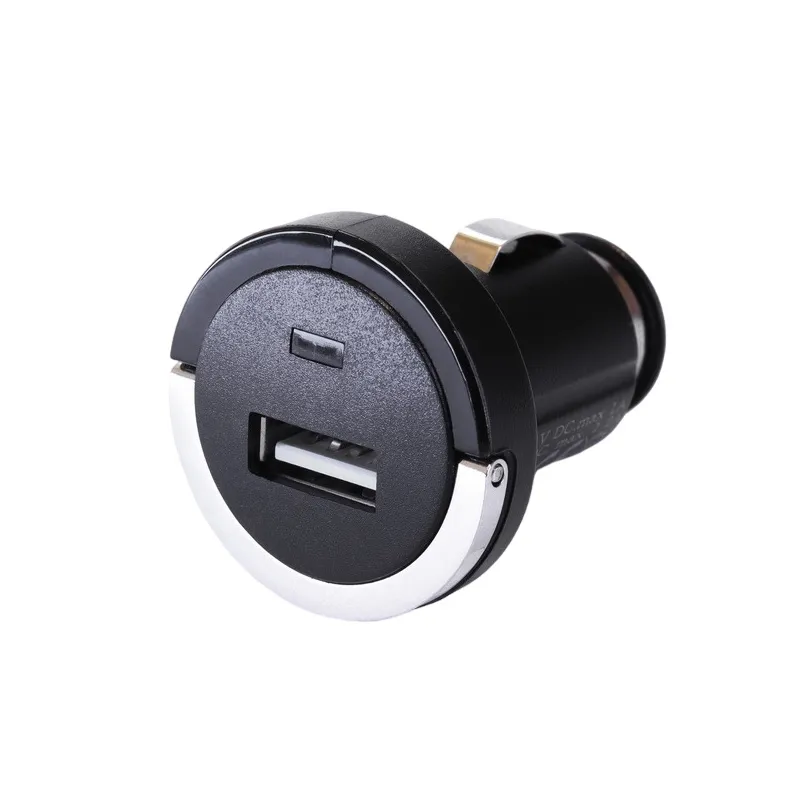 Автомобільний зарядний пристрій Strax Car Charger 2.4A Single USB-A Black (4029948595757) Bulk - зображення 1