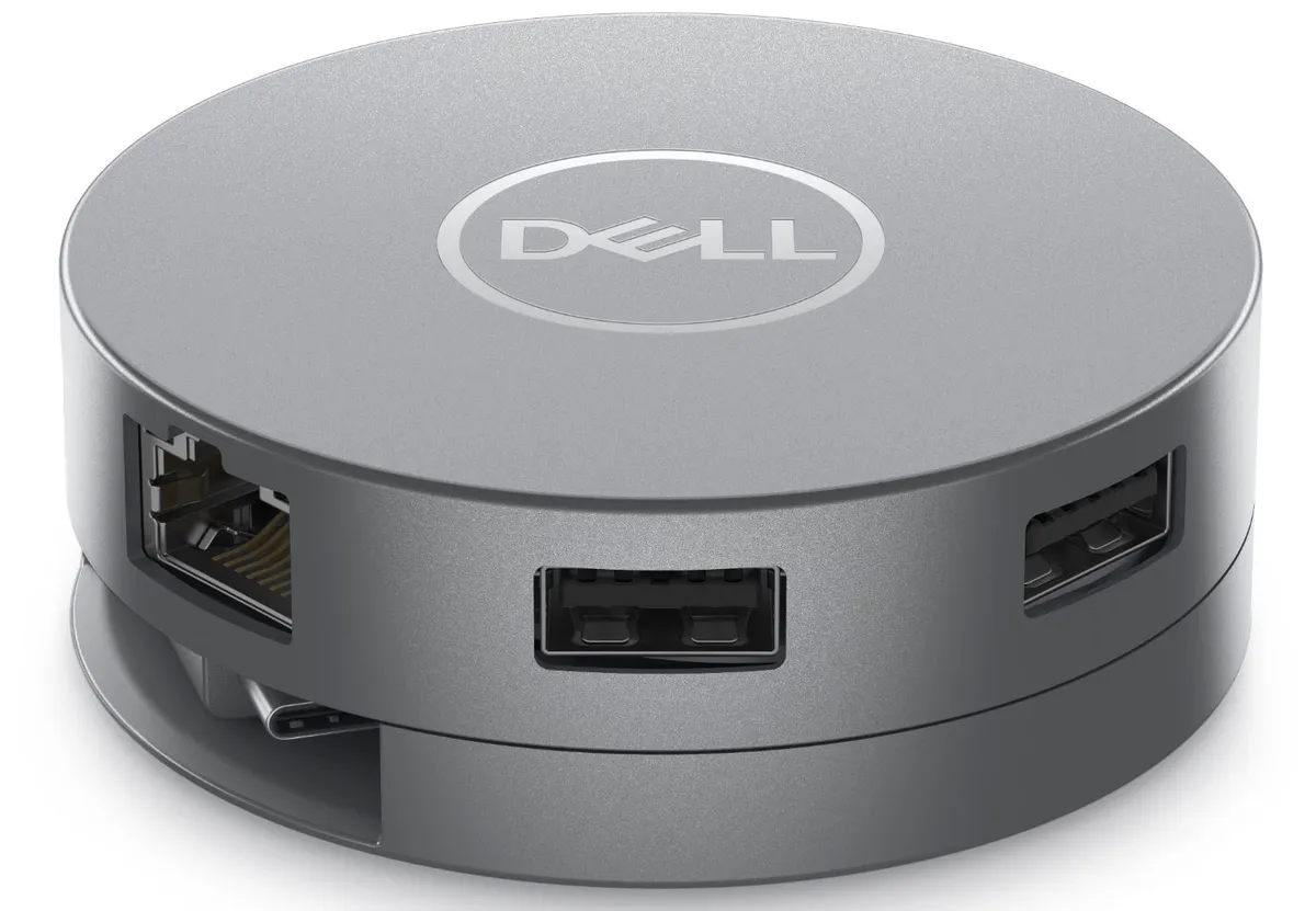 Док-станція Dell DA305 6-in-1 USB-C Multiport Adapter (470-AFKL) - мініатюра 3