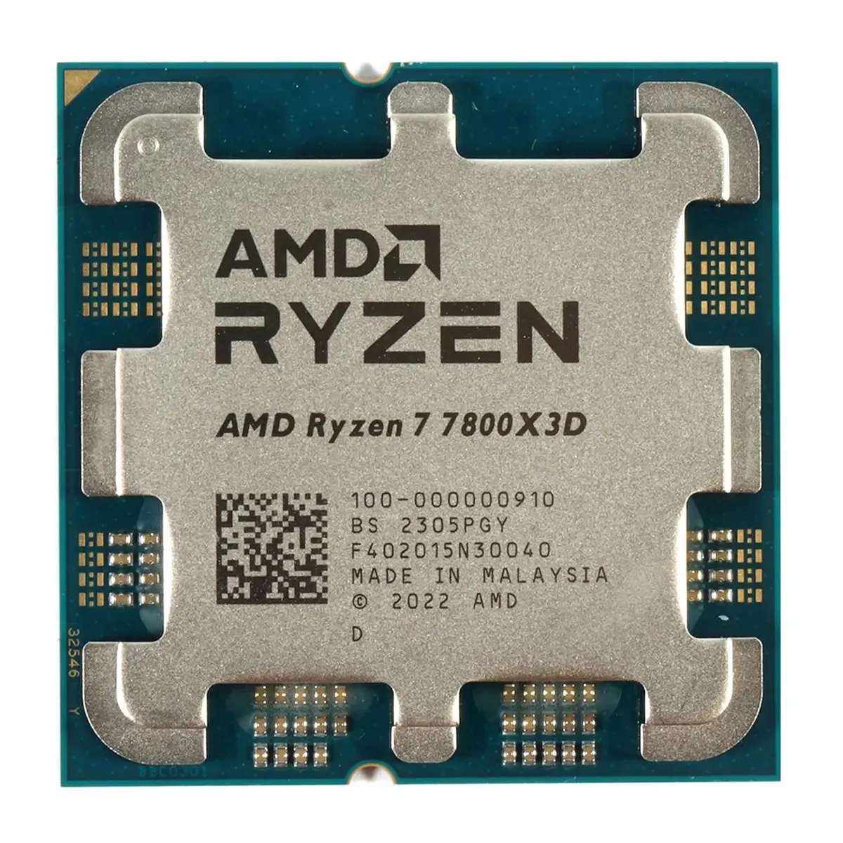 Процесор AMD Ryzen 7 7800X3D 4.2GHz (96MB, Zen 4, 120W, AM5) Tray (100-000000910) - мініатюра 2