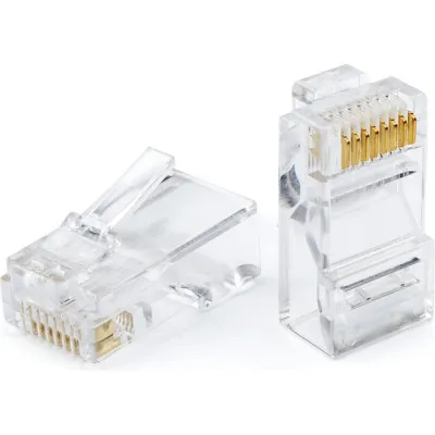 Конектор Atcom RJ45 cat.6 UTP 8p8c (100pcs/bag) (14373) - мініатюра 2