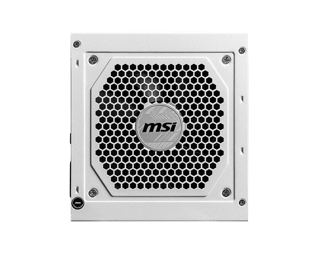 Блок живлення MSI MAG A850GL PCIE5 White 850W - мініатюра 2