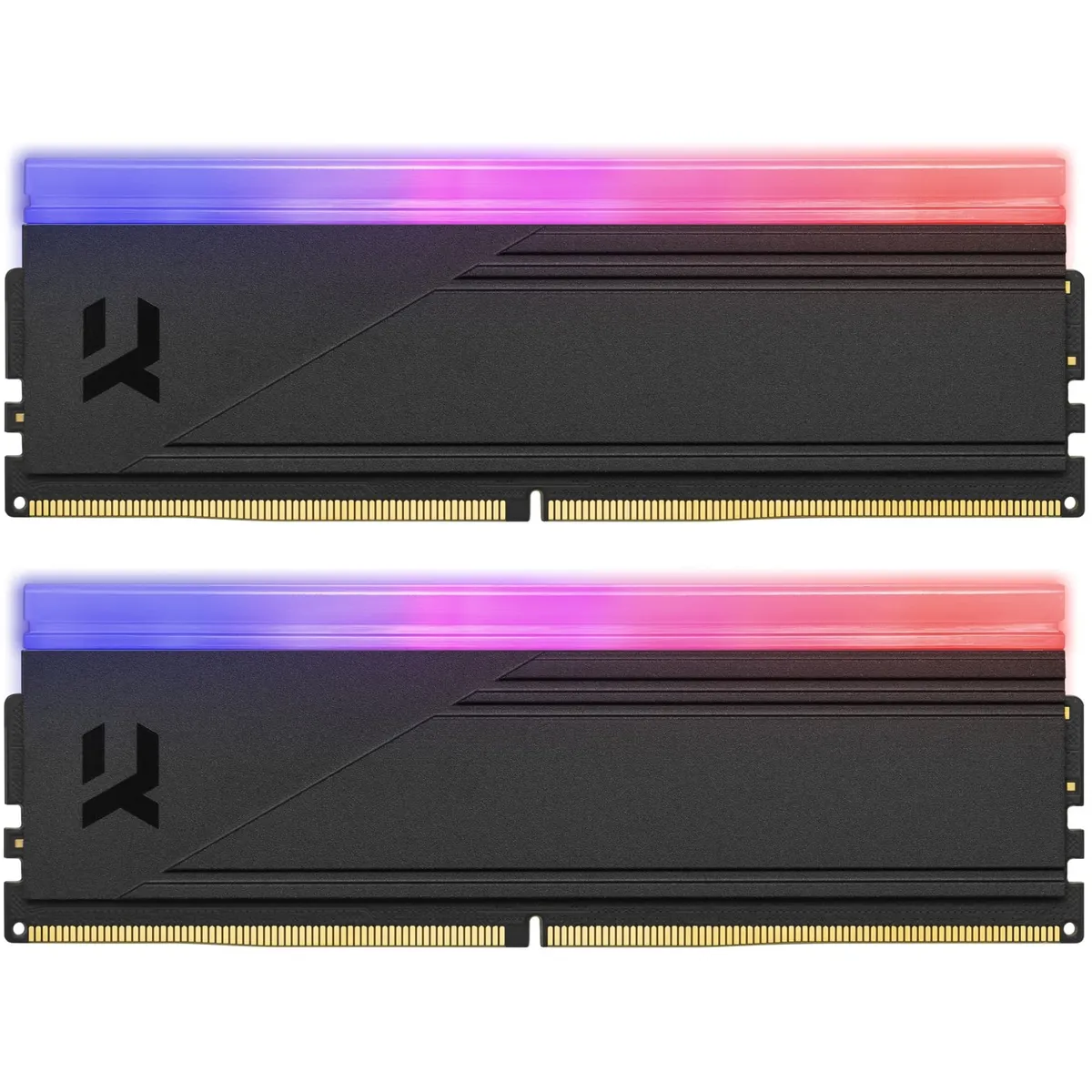 Модуль пам`ятi DDR5 2x32GB/6400 Goodram IRDM RGB Black (IRG-64D5L32/64GDC) - мініатюра 4