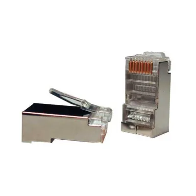 Конектор RJ45 Atcom (10698) екран 100 шт/уп - мініатюра 4