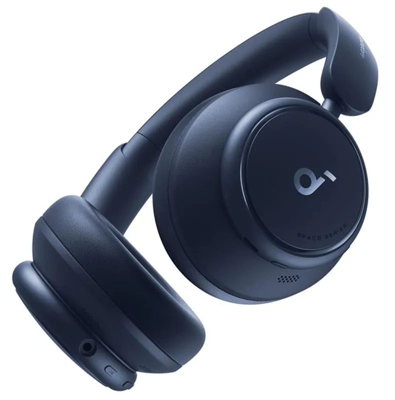 Bluetooth-гарнітура Anker SoundCore Space Q45 Blue (A3040G31) - мініатюра 5