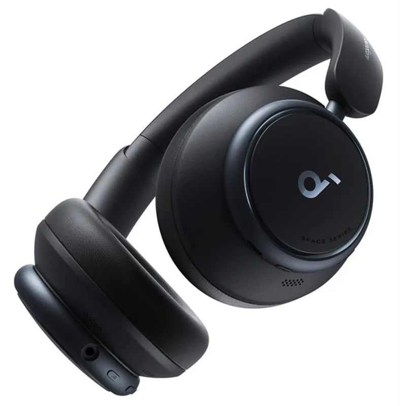 Bluetooth-гарнітура Anker SoundCore Space Q45 Black (A3040G11) - мініатюра 5