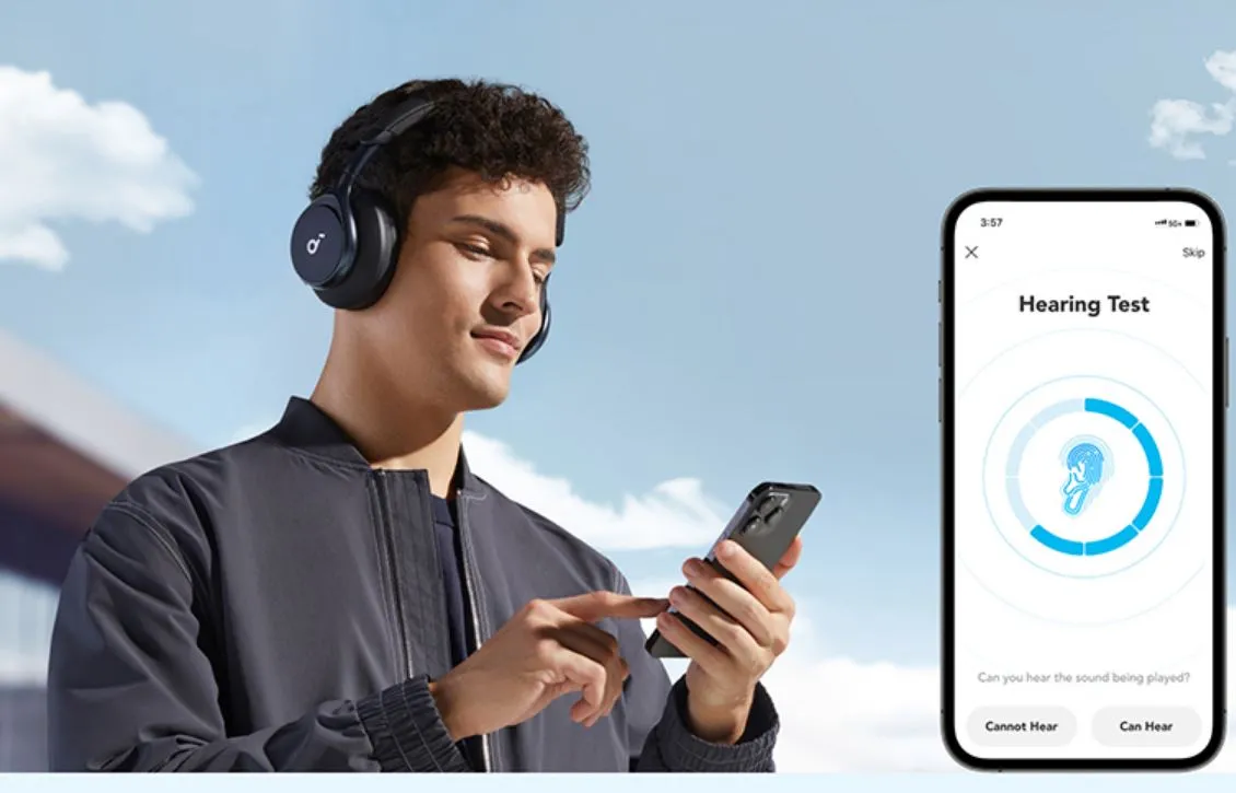 Bluetooth-гарнітура Anker SoundCore Space One Black (A3035G11) - мініатюра 8