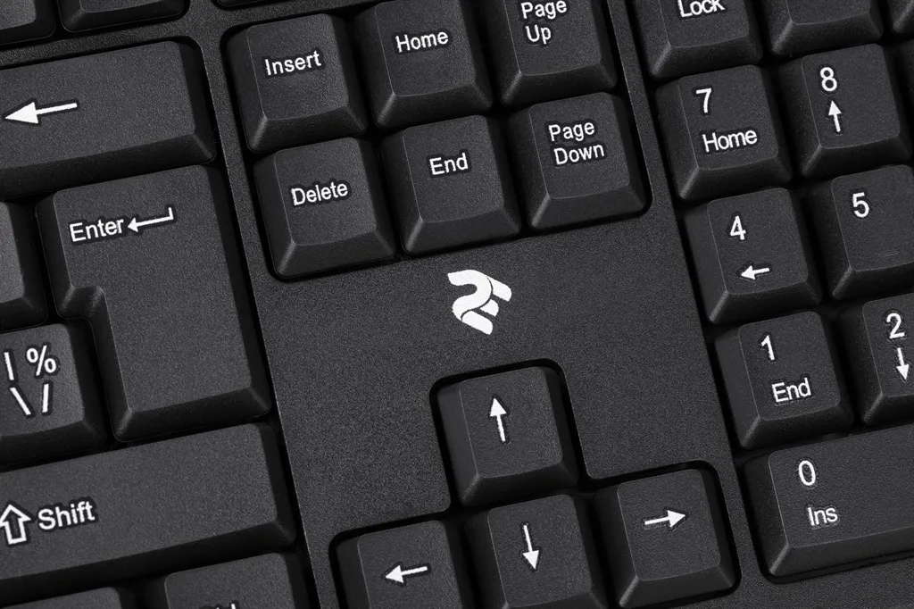 Клавіатура 2E KS108 Slim Black (2E-KS108UB_UA) - мініатюра 3