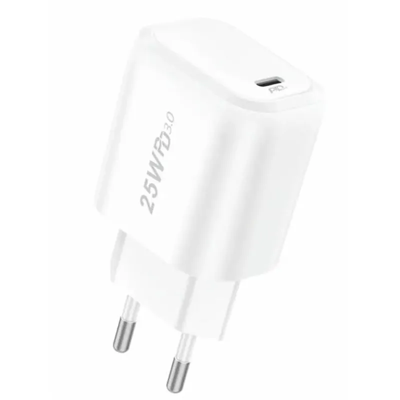 Мережевий зарядний пристрій Foneng EU40 PD 25W Quick Charger (1USBх3A) White (EU40-CH) - зображення 1