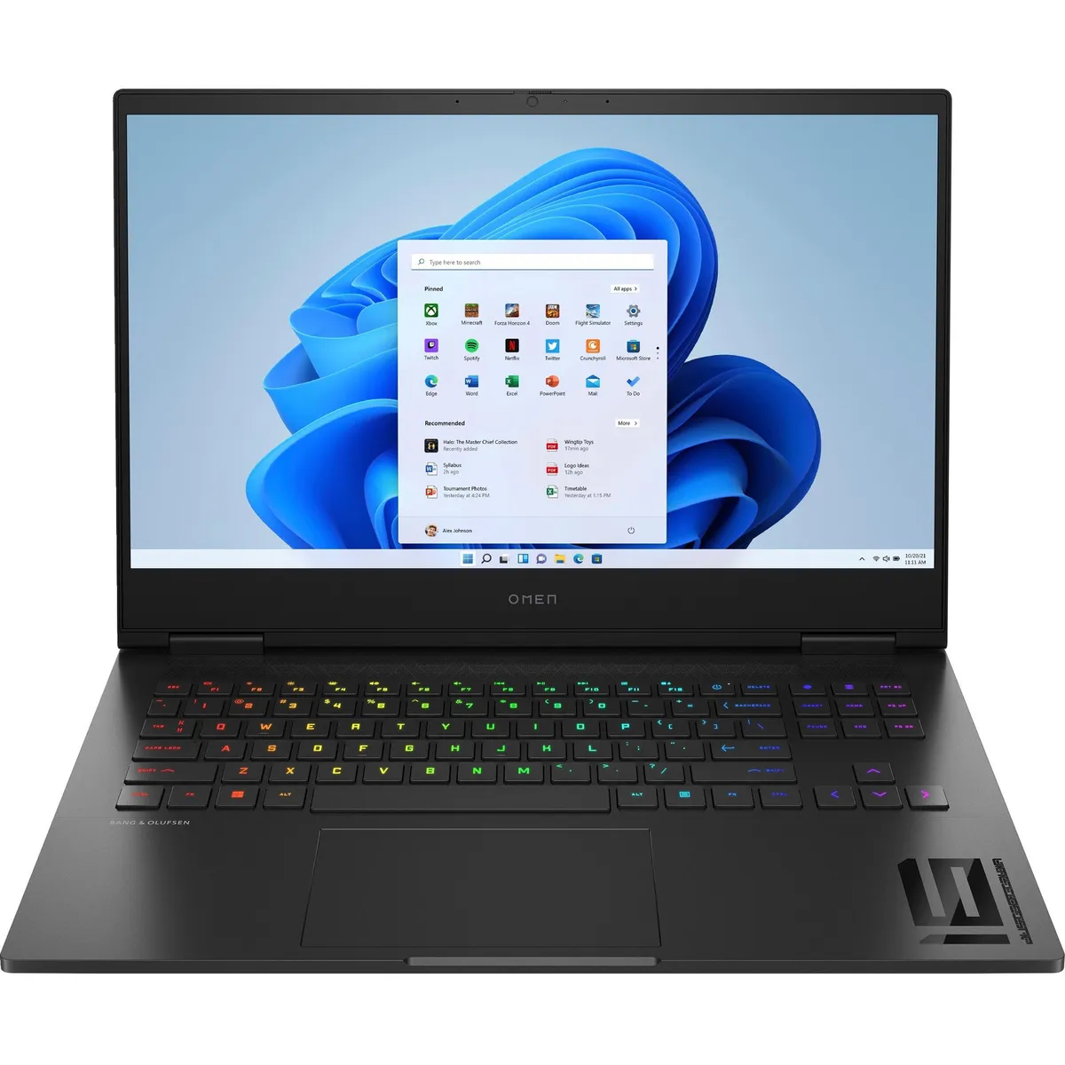Ноутбук HP Omen 16-wf0001ua (8A801EA) Black - мініатюра 7