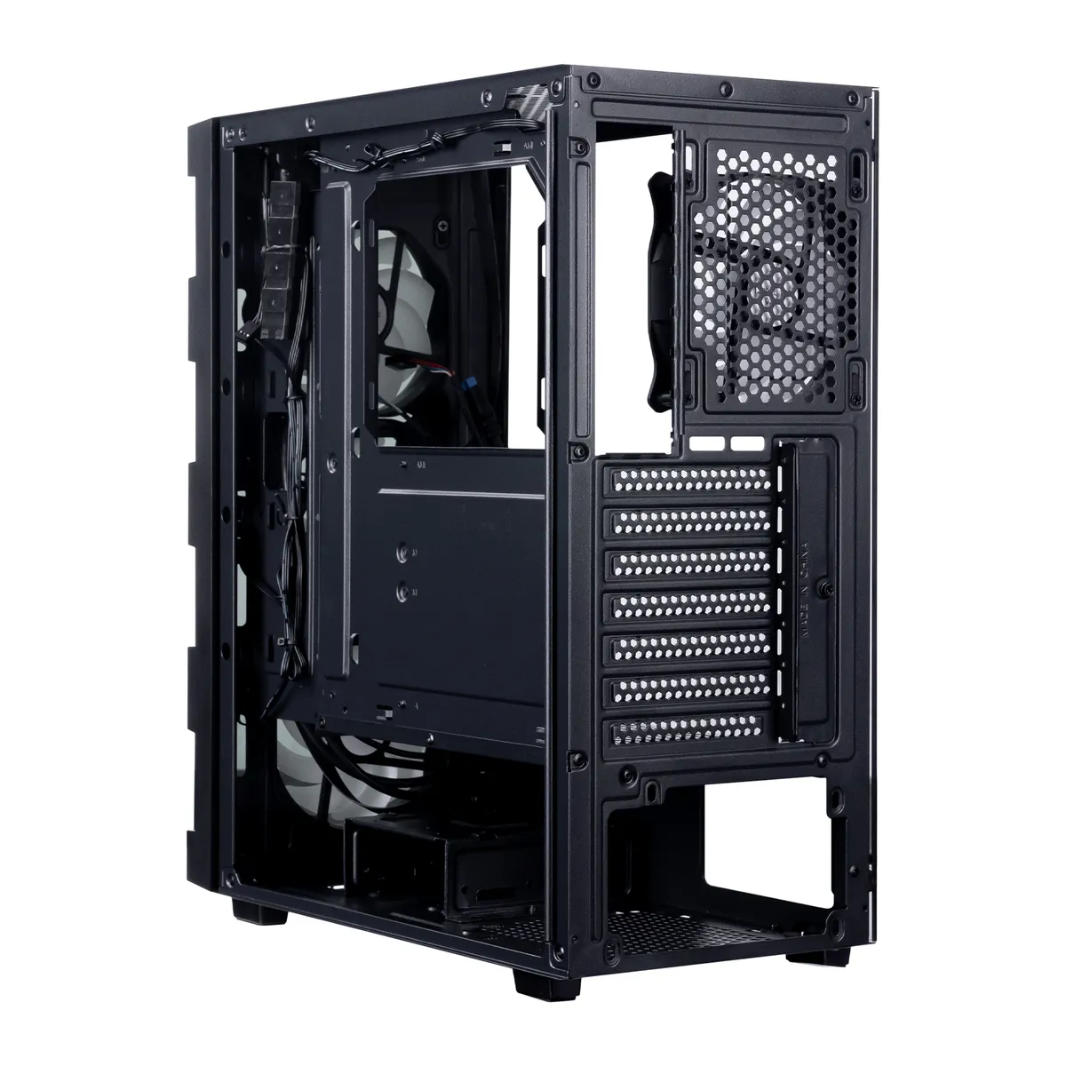 Корпус Prologix E114 Tempered Glass Black - мініатюра 6