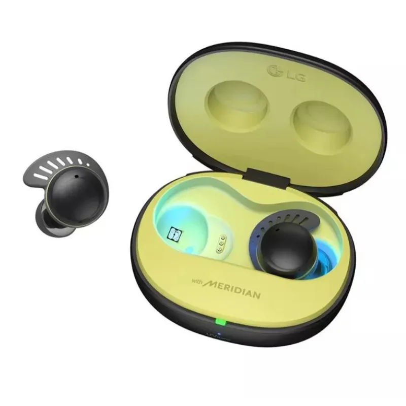 Bluetooth-гарнітура LG Tone Free Fit TF7 Black (DTF7Q) - зображення 1