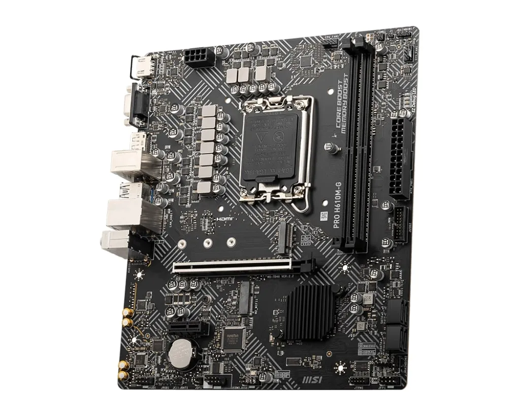 Материнська плата MSI Pro H610M-G Socket 1700 - мініатюра 2