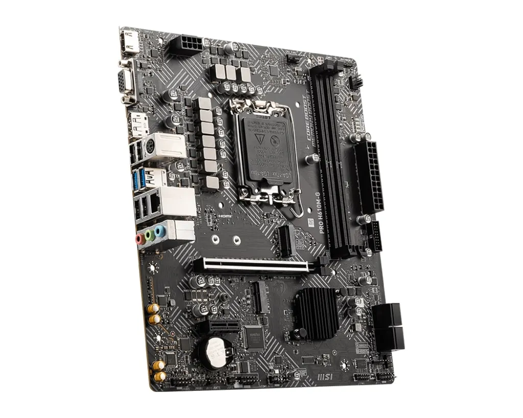 Материнська плата MSI Pro H610M-G Socket 1700 - мініатюра 3
