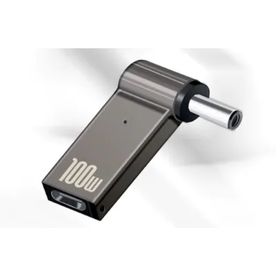 Адаптер PD 100W USB Type-C Female to DC Male Jack 4.5x3.0 mm HP ST-Lab (PD100W-4.5x3.0mm-HP) - мініатюра 2