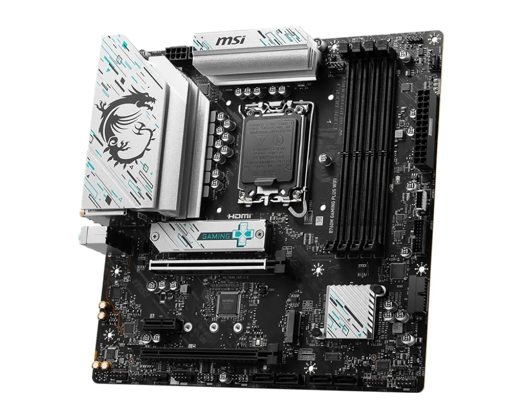 Материнська плата MSI B760M Gaming Plus WiFi Socket 1700 - мініатюра 3
