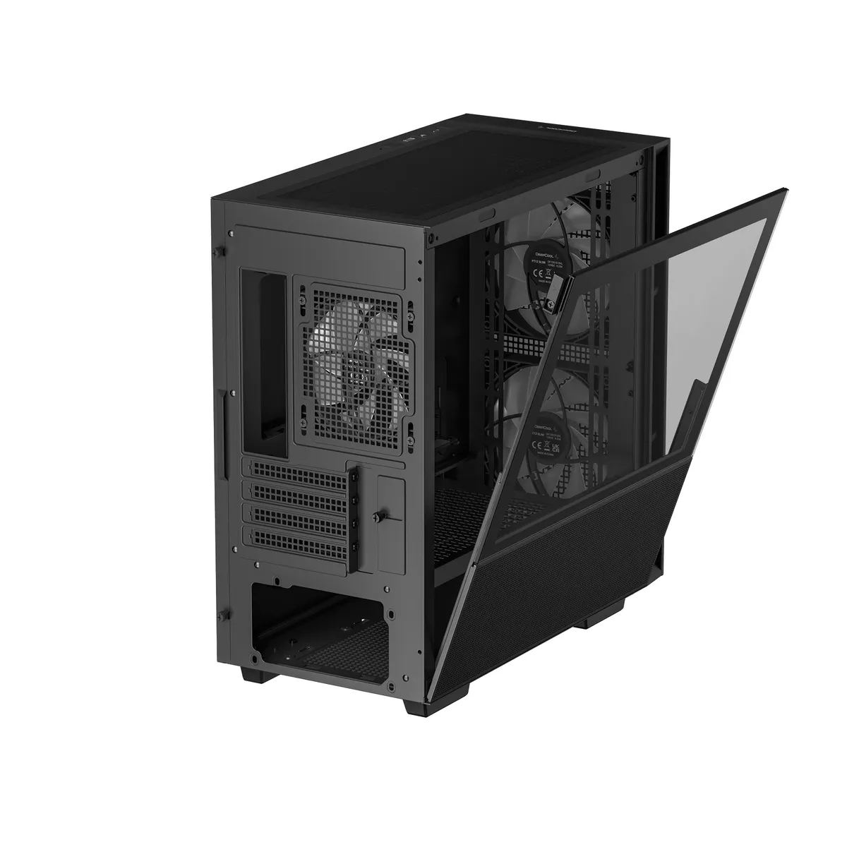 Корпус DeepCool CH360 Black (R-CH360-BKAPE3-G-1) без БЖ - мініатюра 7