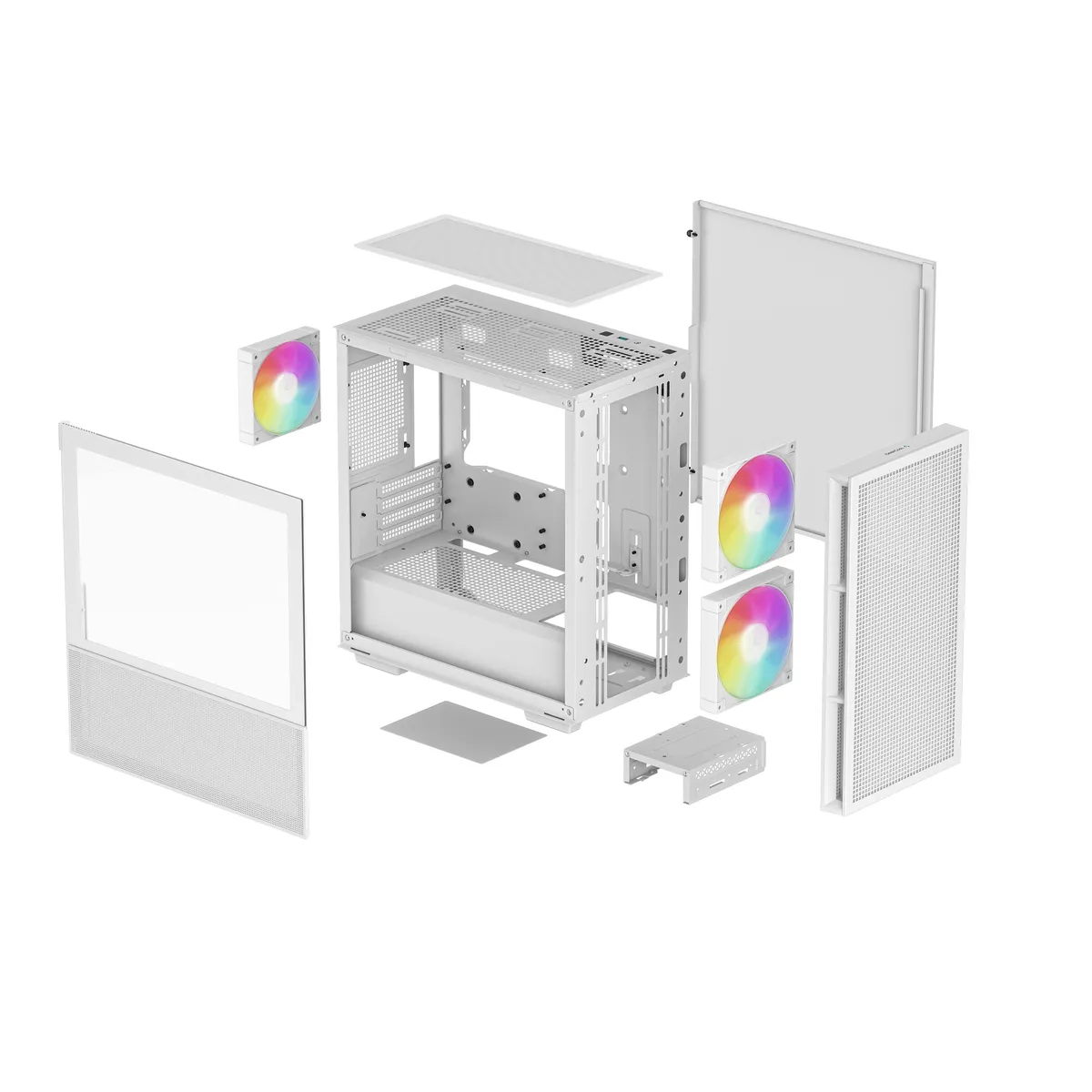 Корпус DeepCool CH360 White (R-CH360-WHAPE3-G-1) без БЖ - мініатюра 13