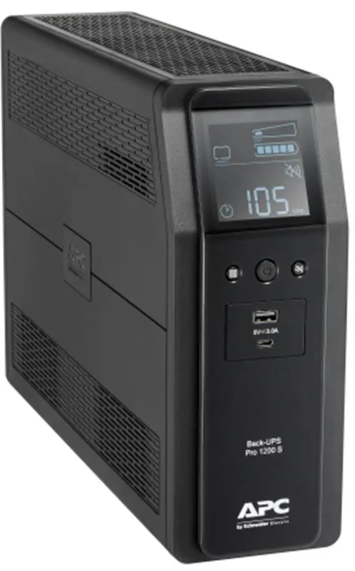 Джерело безперебійного живлення APC Back-UPS Pro 1200VA, USB, 6хС13 (BR1200SI) - зображення 1