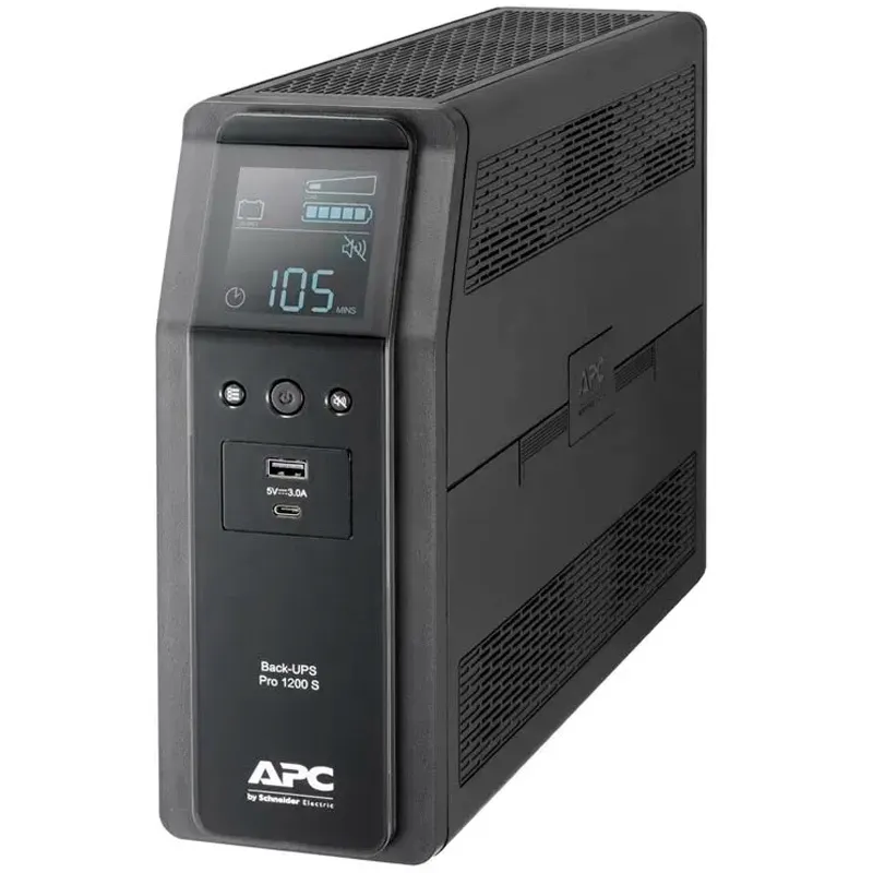 Джерело безперебійного живлення APC Back-UPS Pro 1200VA, USB, 6хС13 (BR1200SI) - мініатюра 5