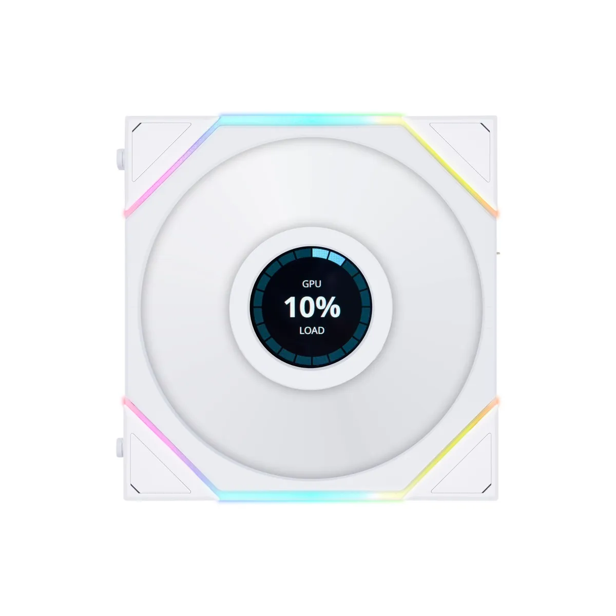 Вентилятор Lian Li TLLCD 120-1, White Cooler (G99.12TLLCD1W.00) - мініатюра 3