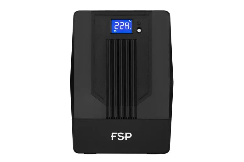 Джерело безперебійного живлення FSP iFP2000 2000VA, 4хSchuko, LCD (PPF12A1603) - мініатюра 2