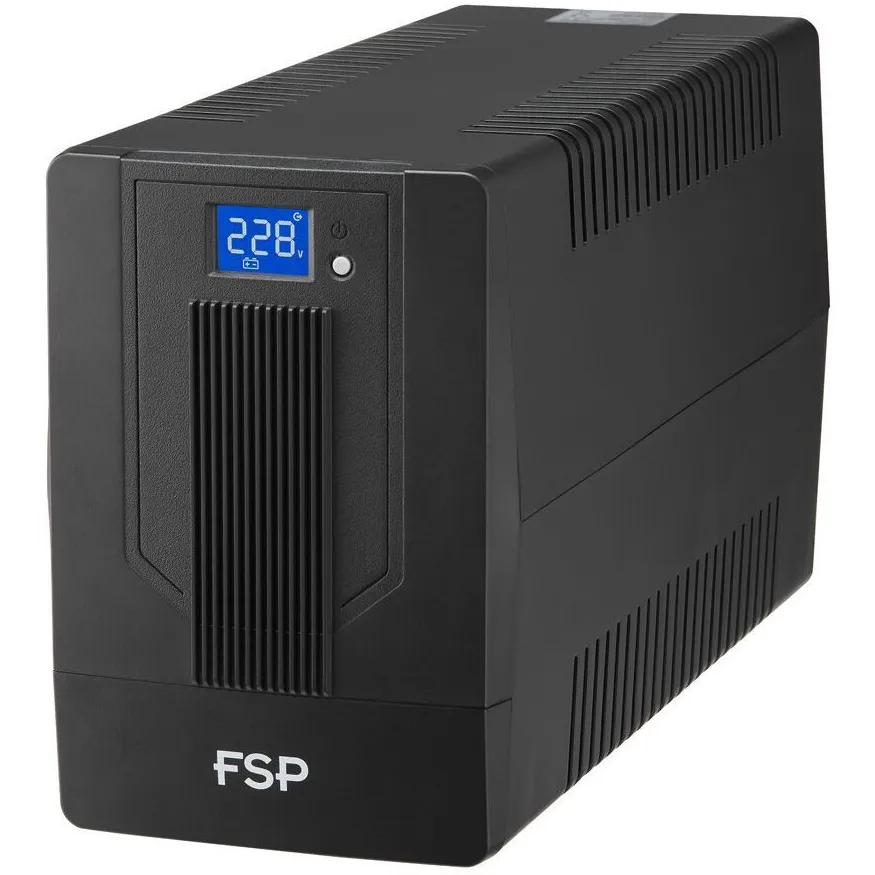 Джерело безперебійного живлення FSP iFP2000 2000VA, 4хSchuko, LCD (PPF12A1603) - мініатюра 5