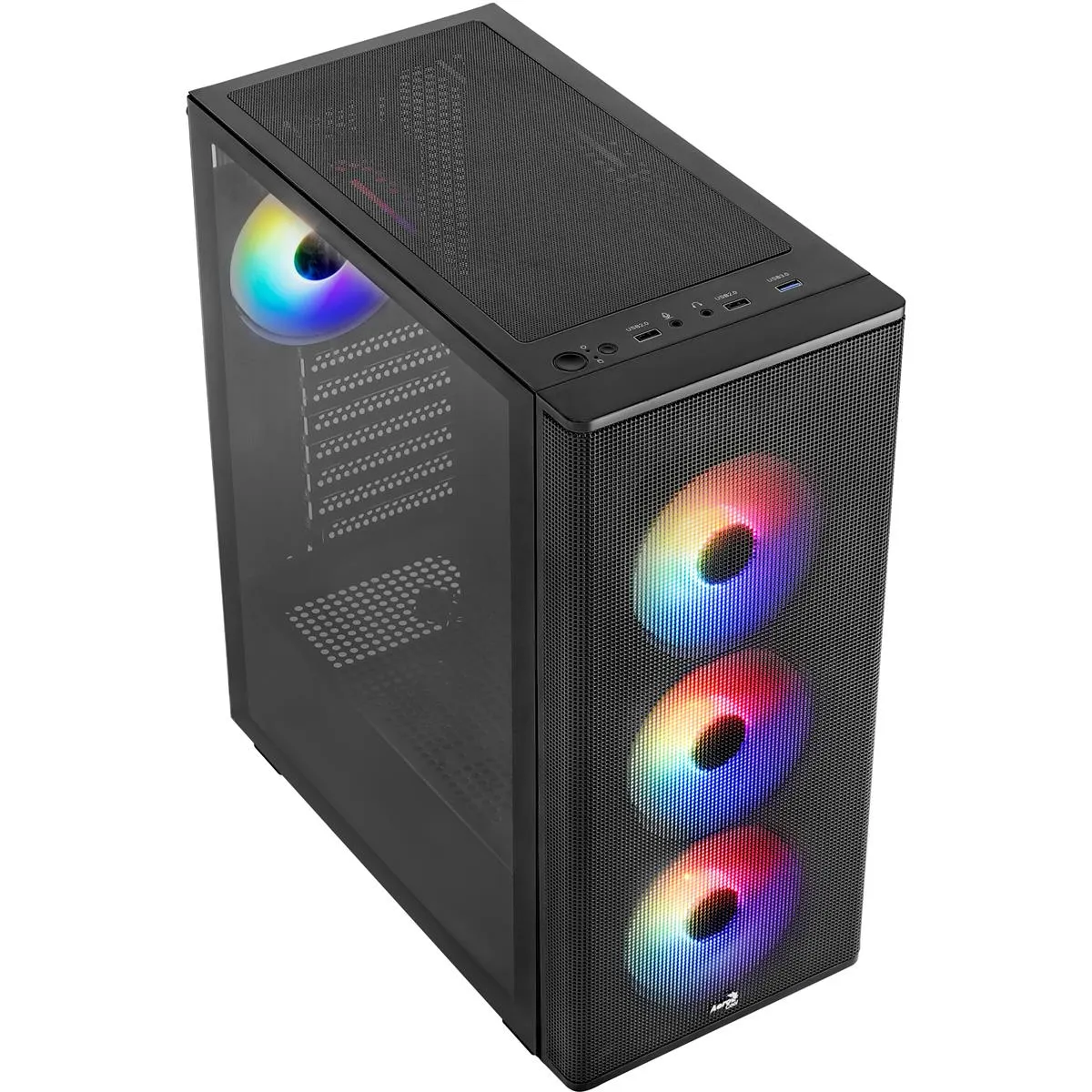 Корпус AeroCool Designer-G-BK-v2 (ACCM-ES05143.11) Black без БЖ - мініатюра 3