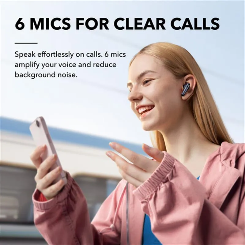 Bluetooth-гарнітура Anker SoundCore Liberty 4 NC Velvet Black (A3947G11) - мініатюра 6