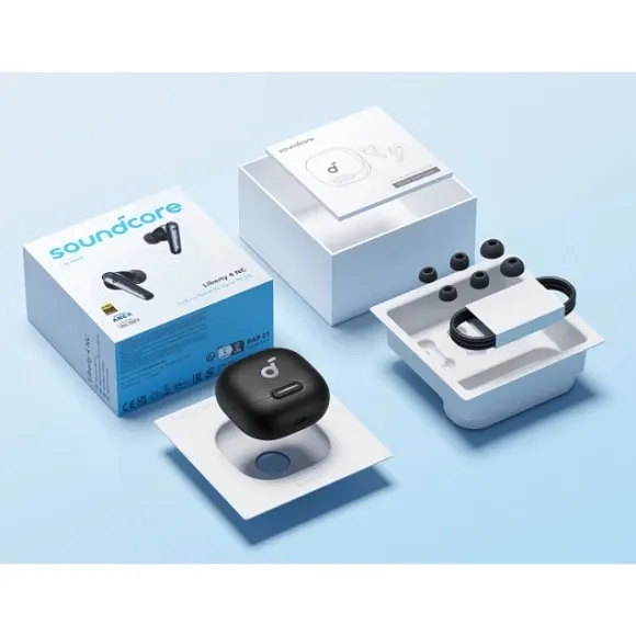 Bluetooth-гарнітура Anker SoundCore Liberty 4 NC Velvet Black (A3947G11) - мініатюра 8