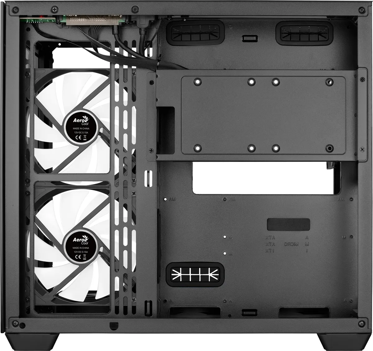 Корпус AeroCool Dryft-G-BK-v2 (ACCM-ES01163.11) Black без БЖ - мініатюра 6