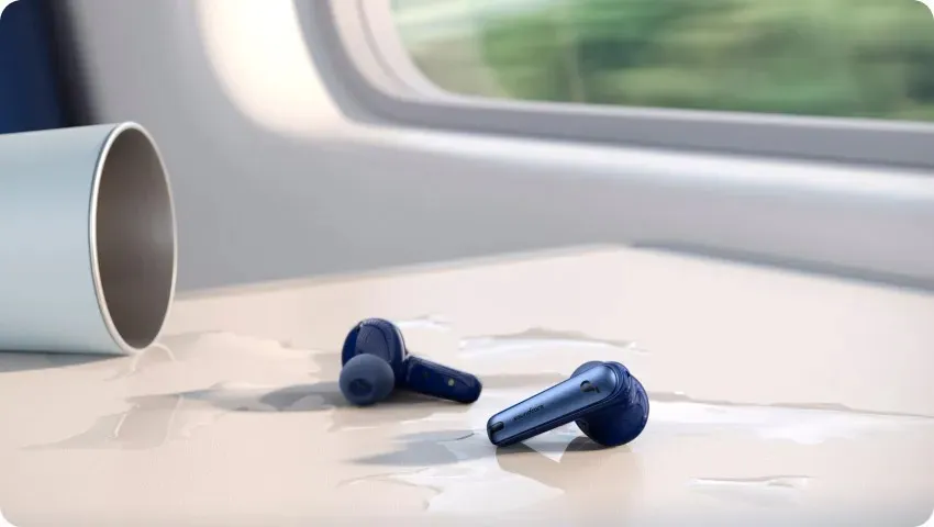Bluetooth-гарнітура Anker SoundCore Liberty 4 NC Navy Blue (A3947G31) - мініатюра 11