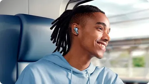 Bluetooth-гарнітура Anker SoundCore Liberty 4 NC Light Blue (A3947G61) - мініатюра 14