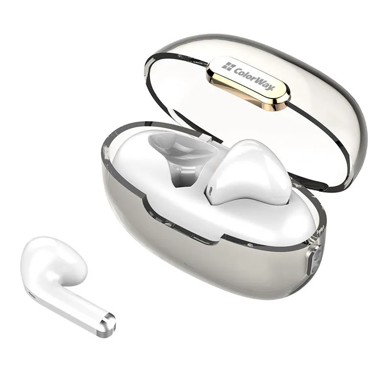 Bluetooth-гарнітура СolorWay Slim TWS-2 Earbuds White (CW-TWS2WT) - зображення 1