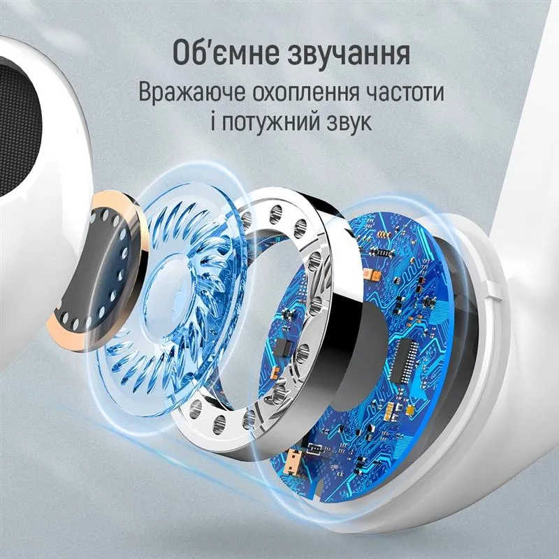 Bluetooth-гарнітура СolorWay Slim TWS-2 Earbuds White (CW-TWS2WT) - мініатюра 12