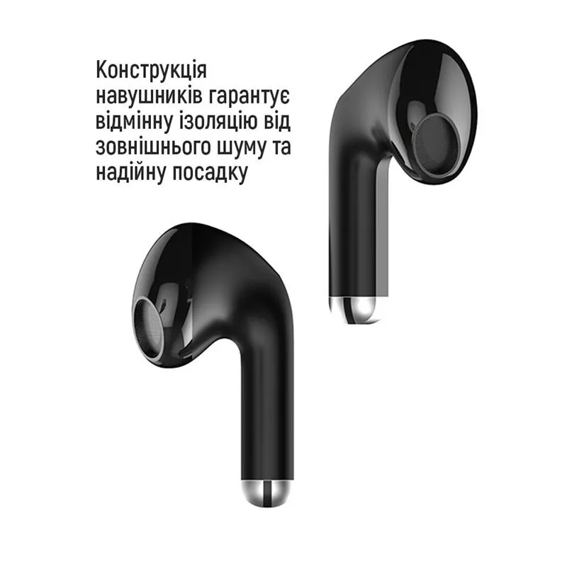 Bluetooth-гарнітура СolorWay Slim TWS-2 Earbuds Black (CW-TWS2BK) - мініатюра 15