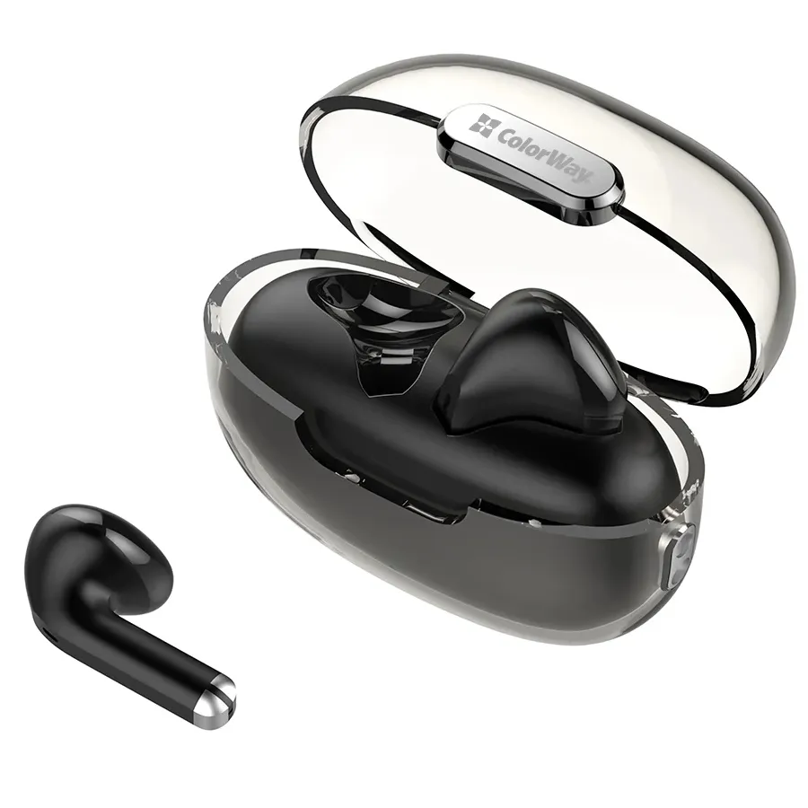 Bluetooth-гарнітура СolorWay Slim TWS-2 Earbuds Black (CW-TWS2BK) - мініатюра 19