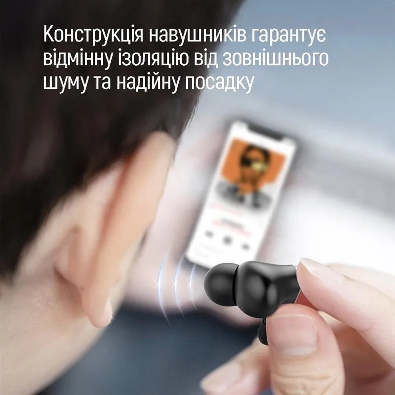 Bluetooth-гарнітура СolorWay TWS-3 Earbuds Black (CW-TWS3BK) - мініатюра 10