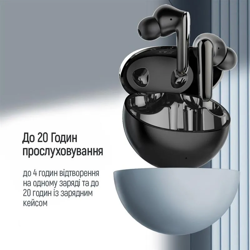 Bluetooth-гарнітура СolorWay TWS-3 Earbuds Black (CW-TWS3BK) - мініатюра 14