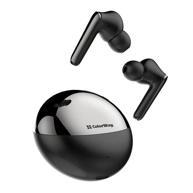 Bluetooth-гарнітура СolorWay TWS-3 Earbuds Black (CW-TWS3BK) - мініатюра 6