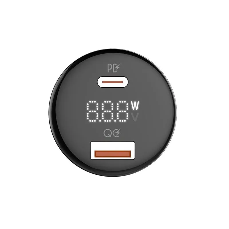 Автомобільний зарядний пристрій ColorWay Power Delivery Port PPS USB (USB-A + USB-C, 100W) PD, QC Black (CW-CHA044PD-BK) - мініатюра 8